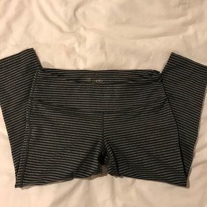 MPG striped cropped leggings - Small